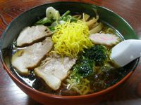 冷たいラーメン