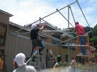 ほたるまつり 準備