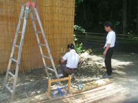 ほたるまつり作業