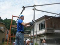 ほたるまつり作業