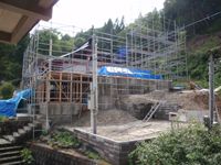 甲子大黒天本山宝珠寺工事