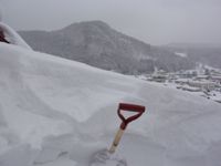 日々、雪下ろし