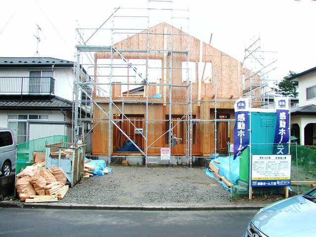 建築家と造る家　順調に推移してます。