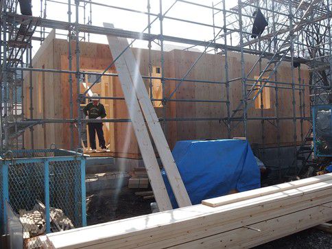 【２×６の家】仙台市青葉区S様邸　～建て方編～