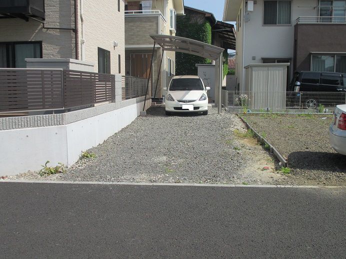 駐車場土間コン工事