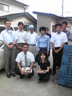 置賜地区の高校の先生方がご来店