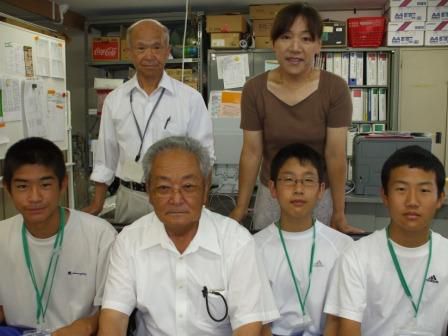 キャリア教育学習に来ています!!