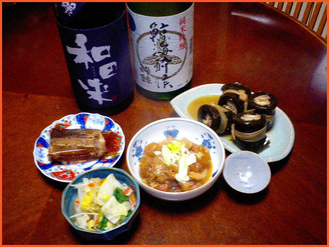 ◆頂き物三昧の食卓◆