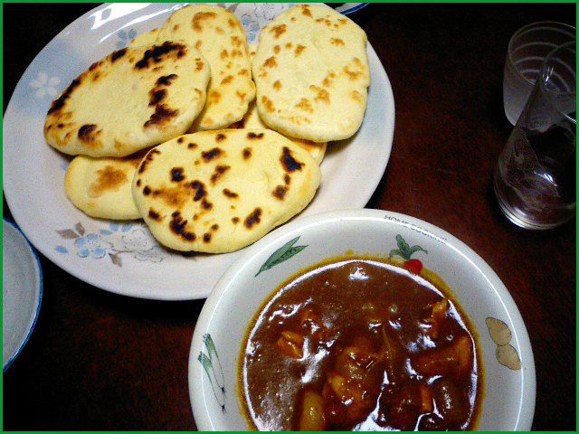 ◆ナンとチキンカレー◆