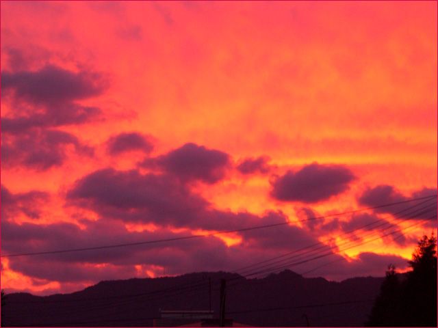 ◆夕焼け雲◆