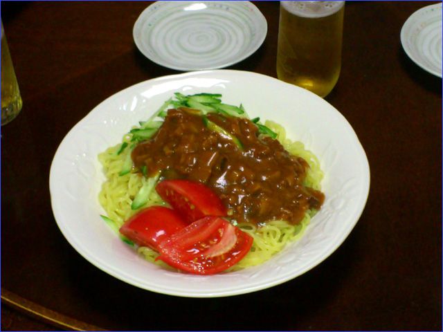 ◆夏夜のジャージャー麺◆