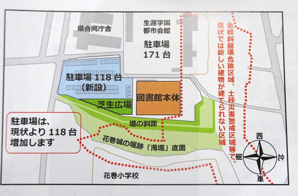 新図書館の比較調査とコンプライアンスのはざまから聴こえてくる…“立地”迷走曲の不協和音！！？？