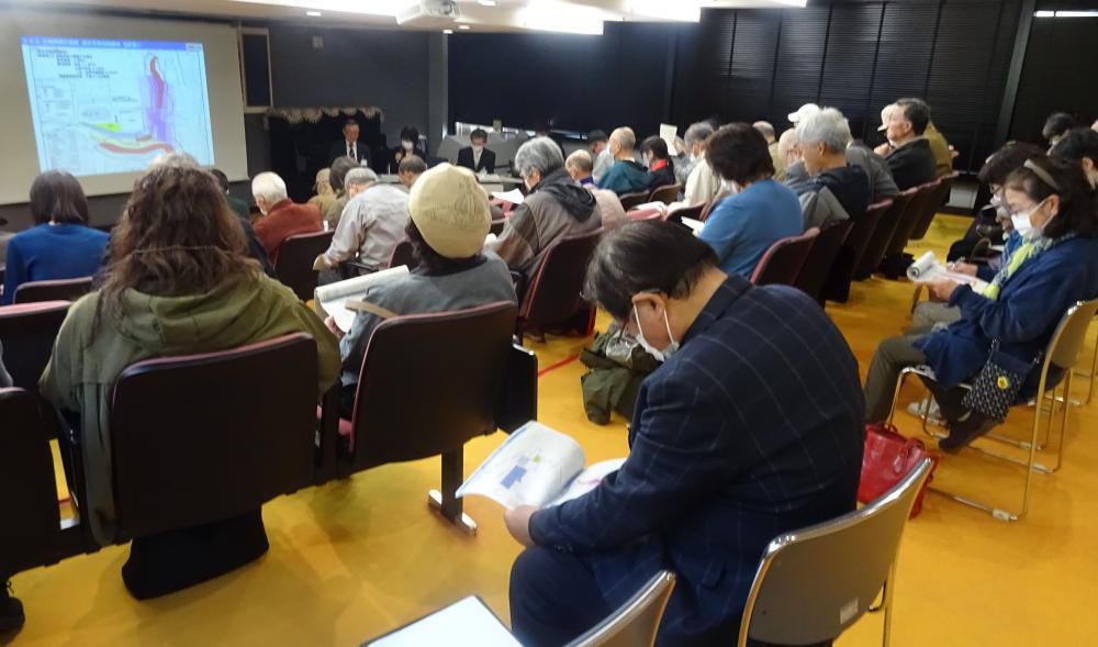 新図書館の「比較調査」報告で市民説明会…「駅前」立地への誘導が見え隠れ~病院跡地の一部に“災害リスク”~寝耳に水の参加者はビックリ~一部の議会会派はもう、先導役に!!??