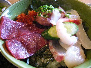 mistarboo「山形市荒楯町 うまいもの市・き山の海鮮丼」
