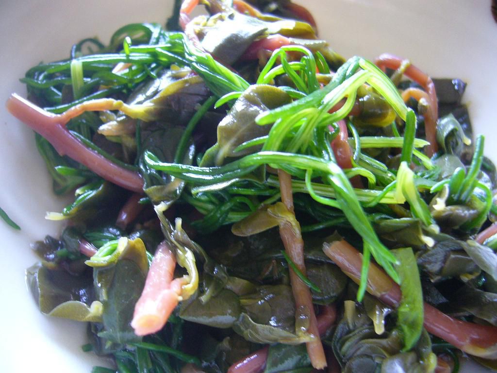 mistarboo「旬の郷土食 “おかひじき&ひょう” 」