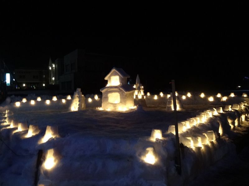 ながい雪灯り回廊まつりレポート≪高野町・新町・大町エリア≫