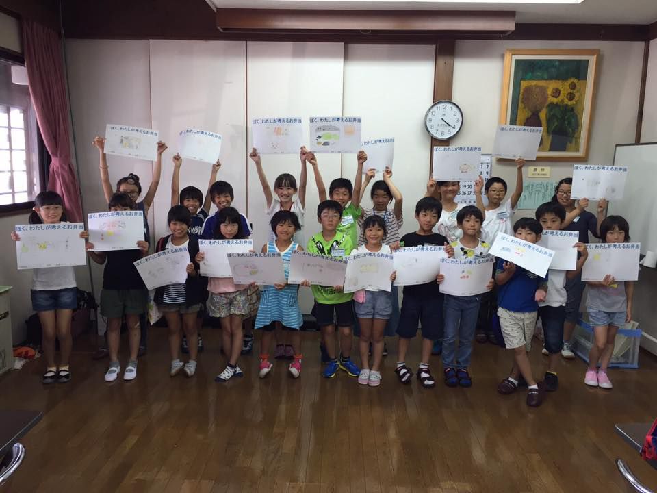 7/23　ながい寺子屋～弁当の日体験塾～（夏の塾）