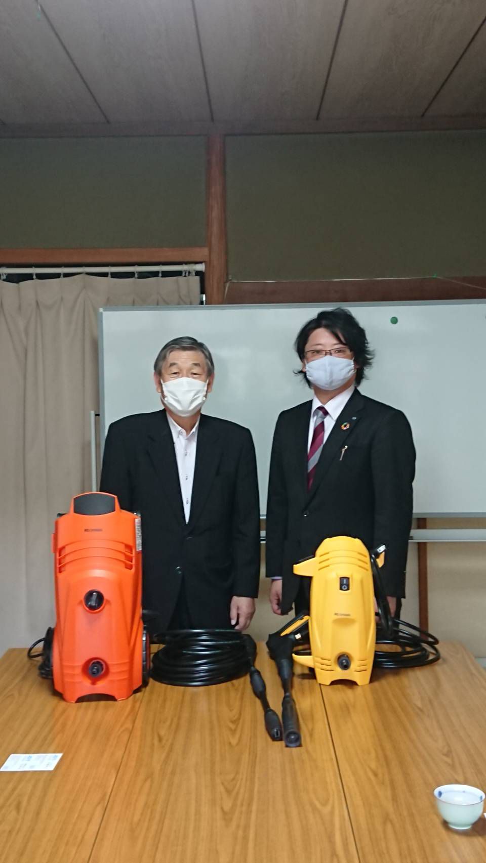 長井市社会福祉協議会様に寄付いたしました