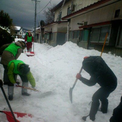 除雪ボランティア