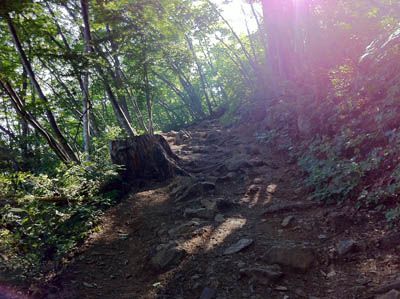 千歳山へ