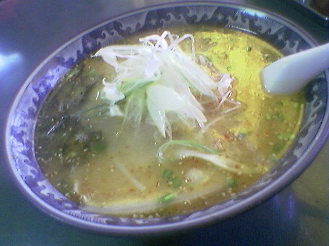 【foods】だるまやの辛味噌ラーメン