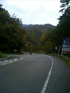 山奥の宿への分岐点