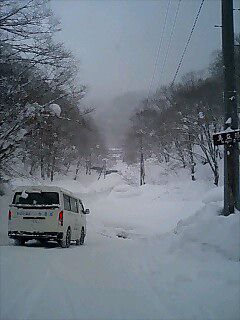 初雪だぁ。平成18年始まり始まり・・・