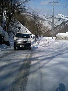 新高湯温泉 現在の道路状況