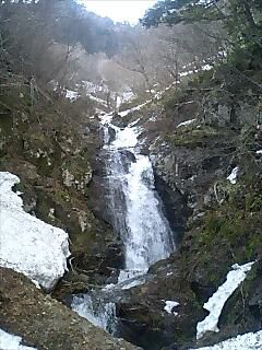 久々にSAMIDARE源流の滝（白金の滝）