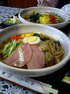 愛染ラーメンの“冷やし中華”