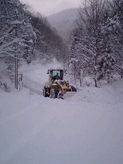 山奥だけ大雪！？　今朝までに＋４０㎝！