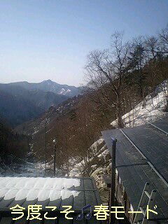 【やまがた“花”→“雪”回廊】山奥は、やっと春モード