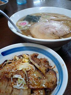 【ミニチャー丼とラーメン】アナタに出会えてよかった・・・Oh喰らうディア！