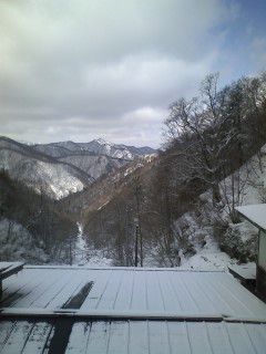 雪見シーズン続きます。