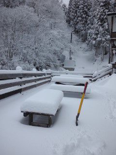 積雪20センチ！　3日で消えるか？！