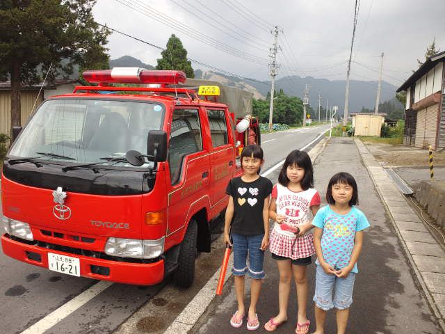 積載車が広報に向かう途中！？