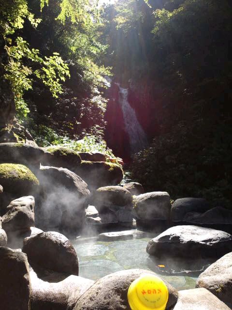 奥白布の滝見の湯（新高湯温泉 吾妻屋旅館）