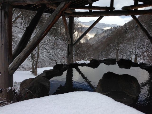 【雪道動画更新】雪見風呂開幕！　温か寒いは体験しないとわからない（笑）　