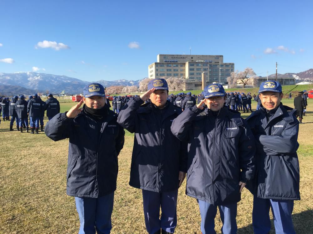 春季消防演習の早朝って、ガチ早朝！