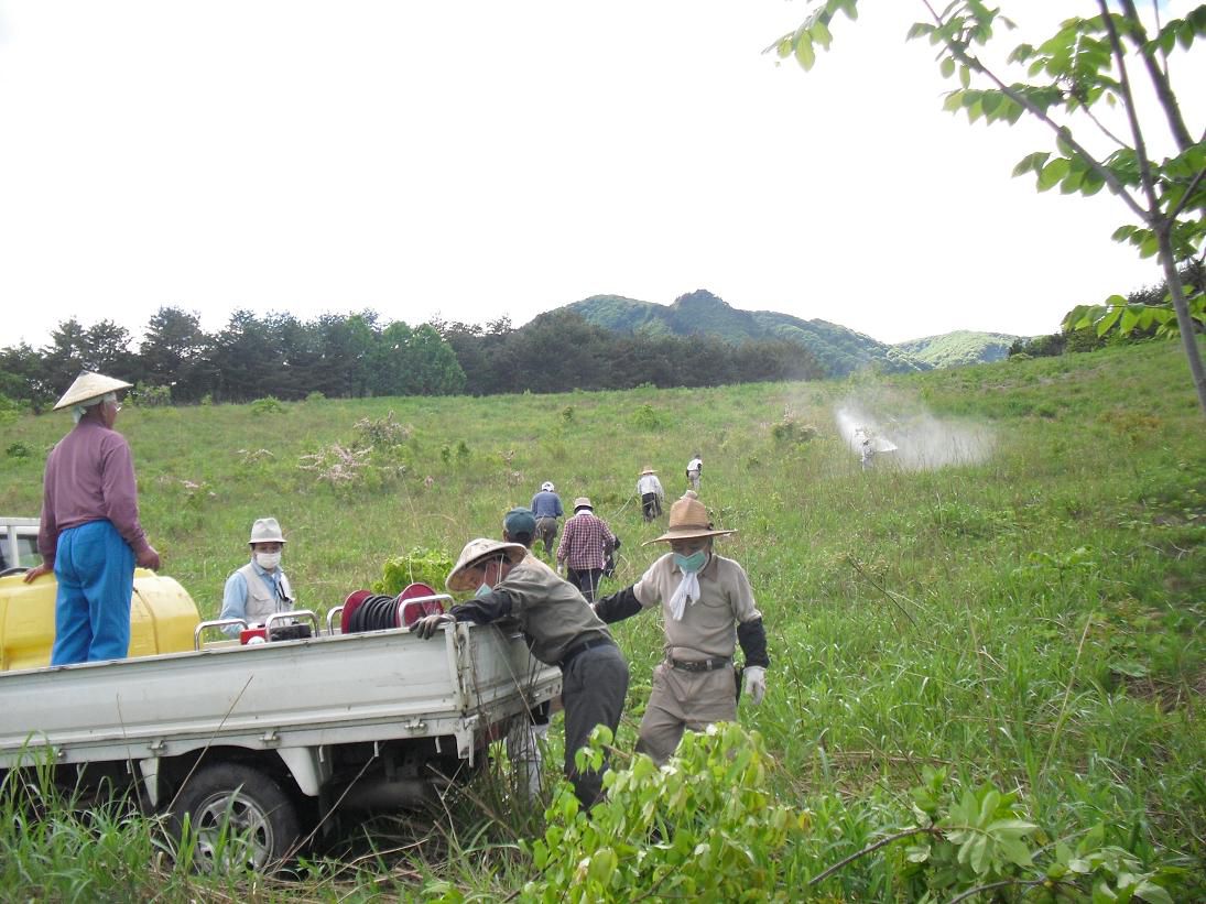 「かたくら山」を憩いの森に