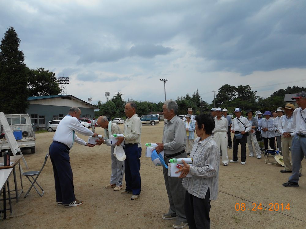 県ペタンク長井大会・第３位チーム