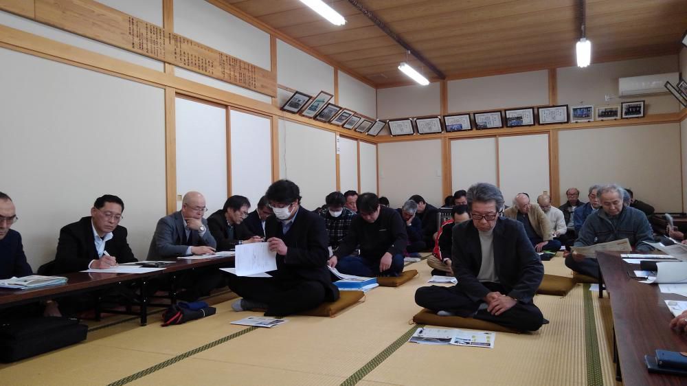 寺泉区新春市政懇談会へ