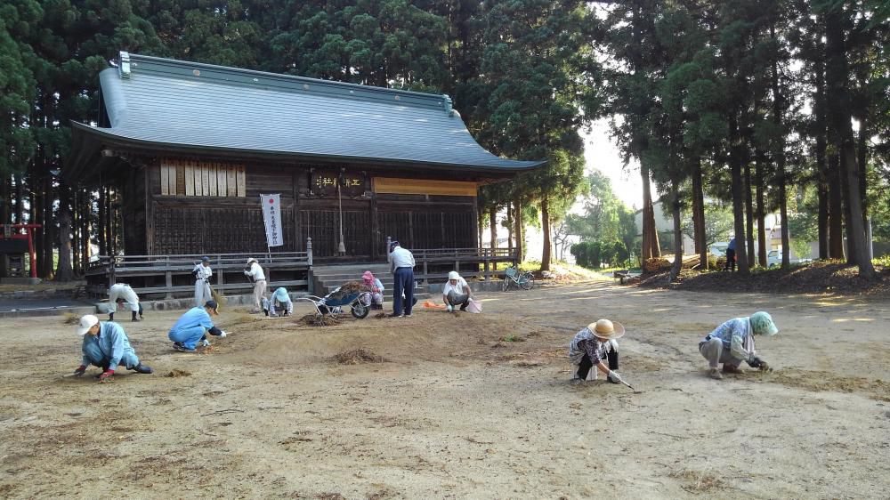 老人クラブの社会奉仕活動
