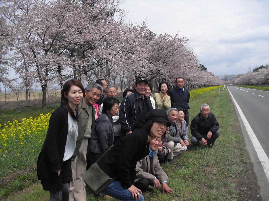 大潟村の菜の花を訪ねて