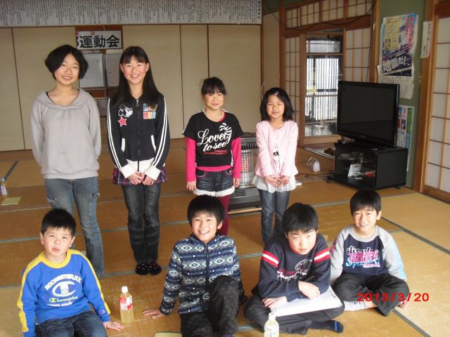 防火クラブ歓送迎会