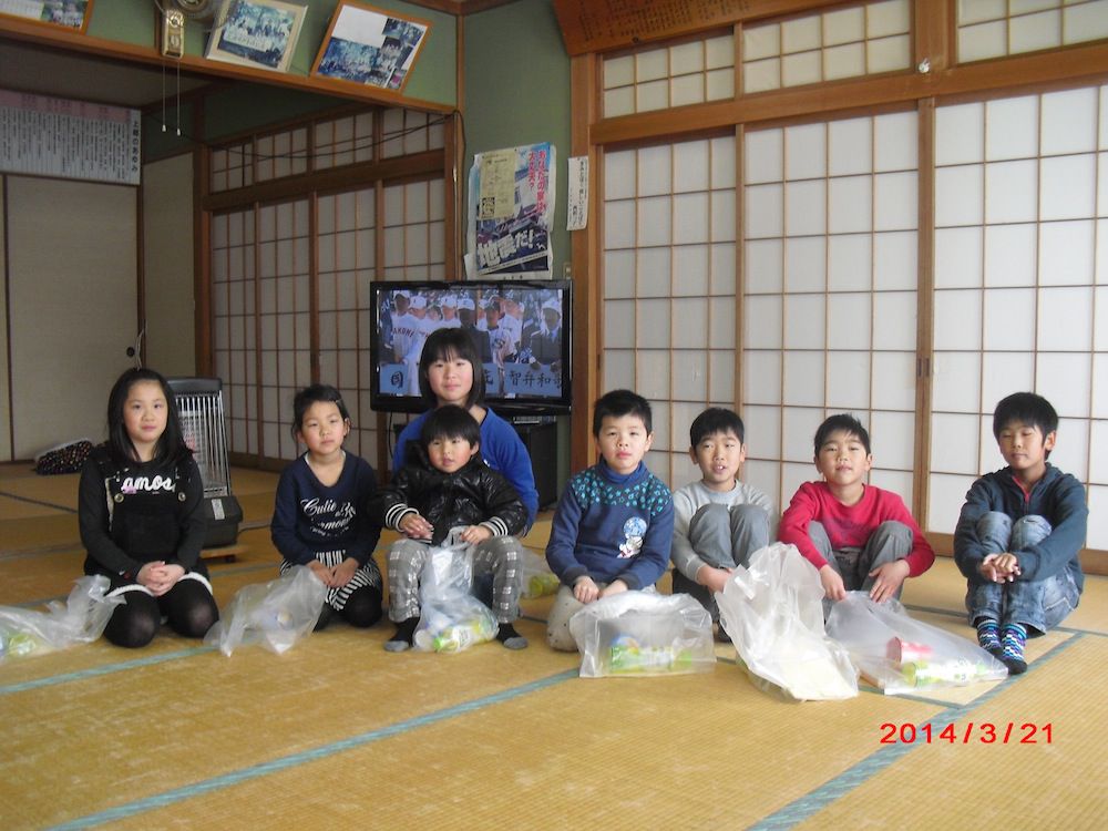 防火クラブ歓送迎会