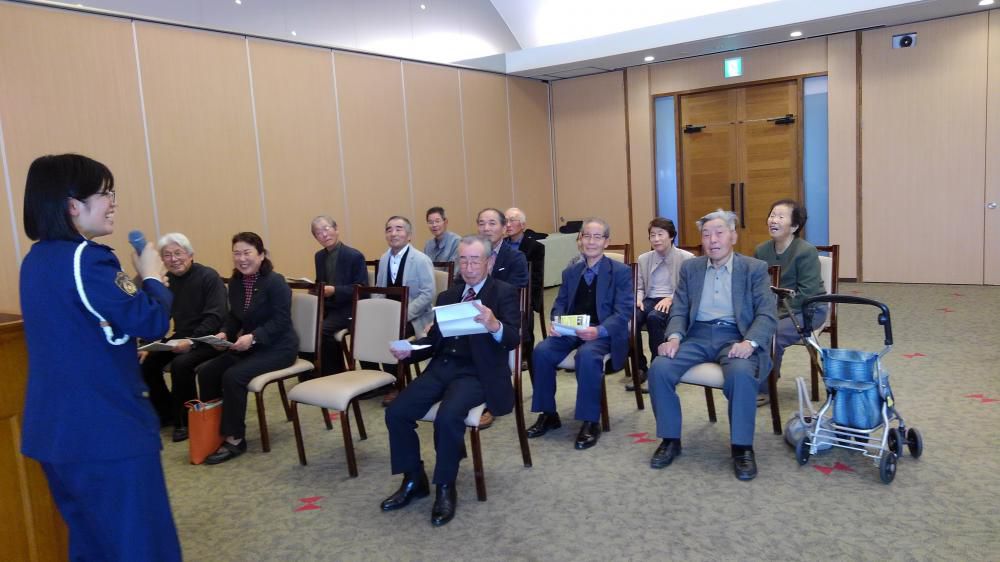 高齢者のためのお話、そして芋煮会