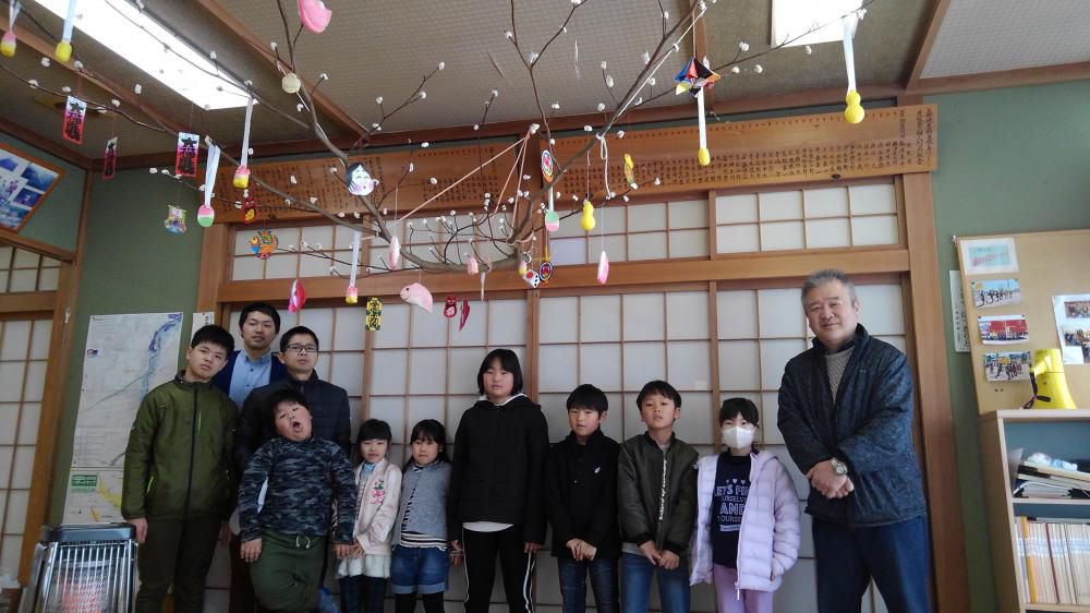 主宰する少年防火クラブの歓送迎会