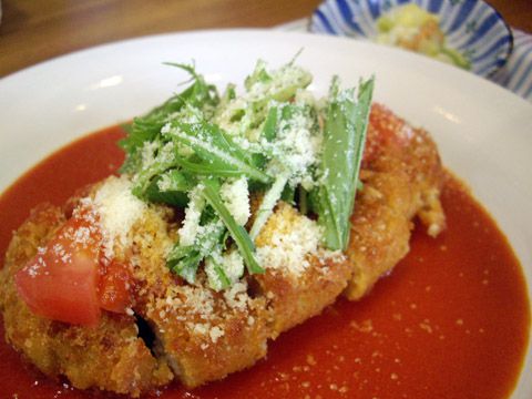 「小十郎グリル」でポークカツレツイタリアン！