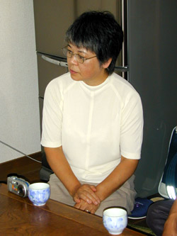 上山北中学校、漆山干柿勉強会　--comment